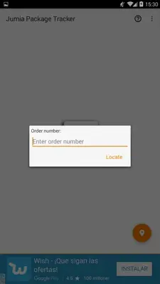 Jumia Package Tracker android App screenshot 4